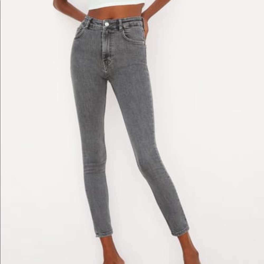 NWT Zara High Rise Vintage Skinny Jeans - Picture 3 of 7